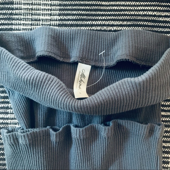 MAHINA **CHARCOAL GREY TUBE SKIRT SZ L - Picture 4 of 6